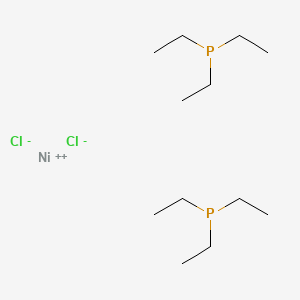 molecular formula C12H30Cl2NiP2 B12347271 Nickel(2+);triethylphosphane;dichloride 