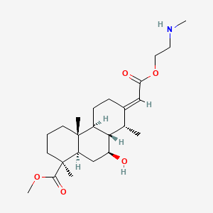 molecular formula C24H39NO5 B1234728 Erythrophleine CAS No. 36150-73-9