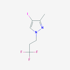 4-Iodo-3-methyl-1-(3,3,3-trifluoropropyl)-1H-pyrazole