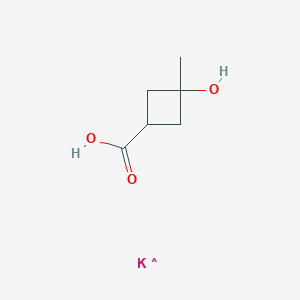 molecular formula C6H10KO3 B12347383 CID 154881602 