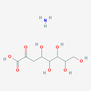 Azane;4,5,6,7,8-pentahydroxy-2-oxooctanoic acid