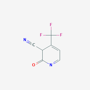 2-oxo-4-(trifluoromethyl)-3H-pyridine-3-carbonitrile