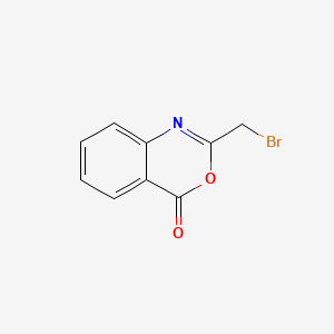 molecular formula C9H6BrNO2 B1234758 2-Bromomethyl-3,1-benzoxazin-4-one CAS No. 43160-23-2