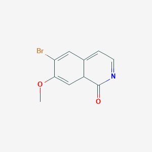 6-bromo-7-methoxy-8aH-isoquinolin-1-one