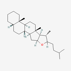 molecular formula C27H46O B1234767 5beta-Furostan 