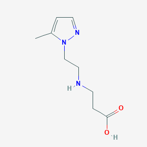 N-[2-(5-methyl-1H-pyrazol-1-yl)ethyl]-beta-alanine