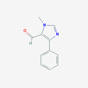 molecular formula C11H10N2O B123477 1-Methyl-4-phenyl-1H-imidazole-5-carbaldehyde CAS No. 158585-82-1