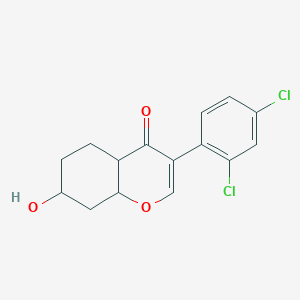 4H-1-Benzopyran-4-one, 3-(2,4-dichlorophenyl)-7-hydroxy-