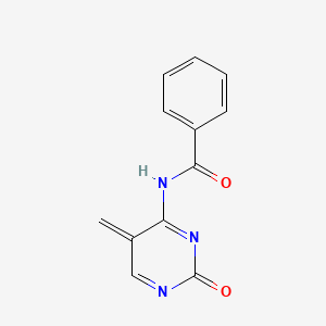 molecular formula C12H9N3O2 B12347817 N-(5-methylidene-2-oxopyrimidin-4-yl)benzamide 