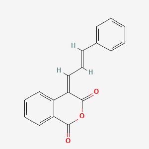 4-(3-Phenylallylidene)isochromane-1,3-dione