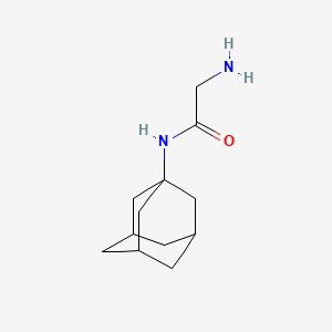 N-tricyclo[3.3.1.1~3,7~]dec-1-ylglycinamide