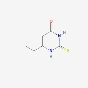 6-Propan-2-yl-2-sulfanylidene-1,3-diazinan-4-one