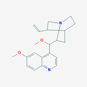 molecular formula C21H26N2O2 B12347898 6',9-Dimethoxycinchonan 