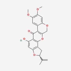 molecular formula C23H20O7 B1234794 Villosol CAS No. 60077-62-5