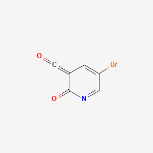 molecular formula C6H2BrNO2 B12347968 CID 156589137 