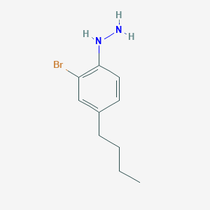 (2-Bromo-4-butylphenyl)hydrazine