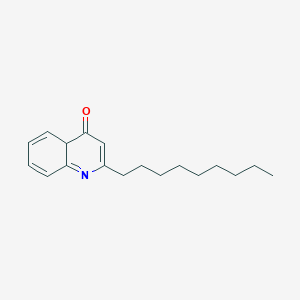 molecular formula C18H25NO B12348108 2-nonyl-4aH-quinolin-4-one 