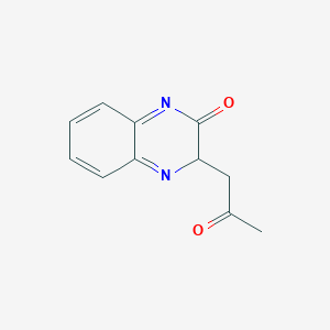 3-(2-oxopropyl)-3H-quinoxalin-2-one