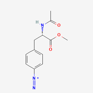 p-Diazo-N-acetyl-L-phenylalanine methyl ester