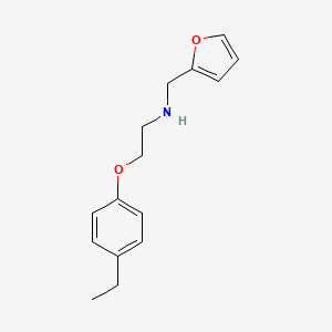 2-(4-ethylphenoxy)-N-(furan-2-ylmethyl)ethanamine