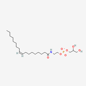 Phosphoric acid, mono(2,3-dihydroxypropyl) mono[2-[[(9Z)-1-oxo-9-octadecenyl]amino]ethyl] ester