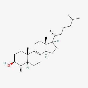 molecular formula C28H48O B1234826 Methost-8-enol CAS No. 5241-22-5