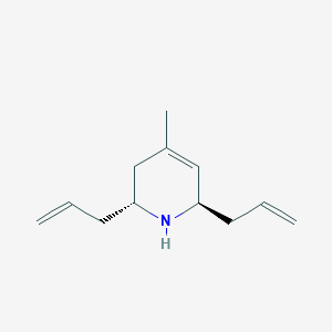 (2R,6R)-4-methyl-2,6-bis(prop-2-enyl)-1,2,3,6-tetrahydropyridine