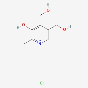 molecular formula C9H14ClNO3 B1234829 N-Methylpyridoxine CAS No. 62511-97-1