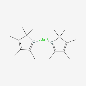 Barium,bis(1,2,3,4,5-pentamethyl-2,4-cyclopentadien-1-yl)-