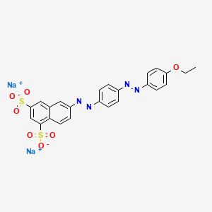 Disodium 6-[(e)-{4-[(e)-(4-ethoxyphenyl)diazenyl]phenyl}diazenyl]naphthalene-1,3-disulfonate