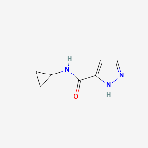 N-cyclopropyl-1H-pyrazole-5-carboxamide