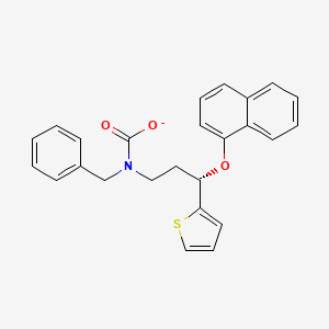 molecular formula C25H22NO3S- B12348439 DuloxetinePhenylCarbamate 