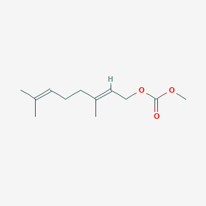 molecular formula C12H20O3 B12348489 (E)-3,7-dimethylocta-2,6-dien-1-yl methyl carbonate 