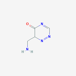 6-(aminomethyl)-6H-1,2,4-triazin-5-one