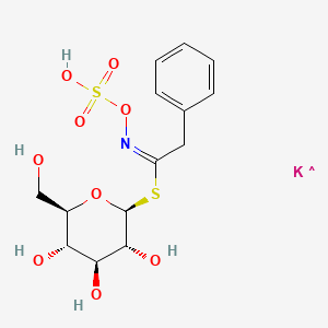 molecular formula C14H19KNO9S2 B12348599 Glucotropaeolin potassium 