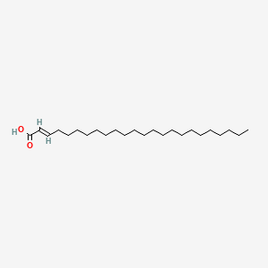 molecular formula C24H46O2 B1234860 Tetracosenoic acid CAS No. 26444-06-4