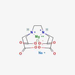 Magnesate(2-),[[N,N'-1,2-ethanediylbis[N-[(carboxy-kO)methyl]glycinato-kN,kO]](4-)]-,disodium, (OC-6-21)-