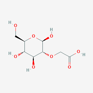 molecular formula C8H14O8 B1234864 2-O-Carboxymethylglucose CAS No. 64697-84-3
