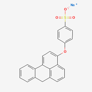 Sodium 4-(7h-benzo[de]anthracen-3-yloxy)benzenesulfonate