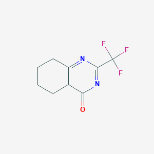 2-(trifluoromethyl)-5,6,7,8-tetrahydro-4aH-quinazolin-4-one