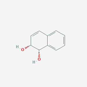 molecular formula C10H10O2 B123487 (1S,2R)-1,2-dihydronaphthalene-1,2-diol CAS No. 90365-29-0