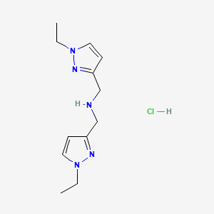 bis[(1-ethyl-1H-pyrazol-3-yl)methyl]amine