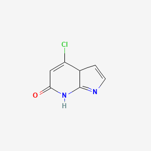 4-Chloro-3a,7-dihydropyrrolo[2,3-b]pyridin-6-one