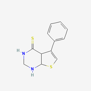 Thieno[2,3-d]pyrimidine-4(3H)-thione, 5-phenyl-