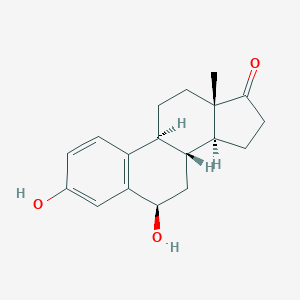molecular formula C18H22O3 B123488 6β-羟基雌酮 CAS No. 1229-25-0