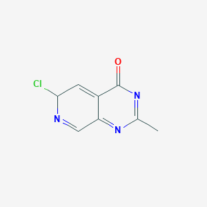 6-chloro-2-methyl-6H-pyrido[3,4-d]pyrimidin-4-one