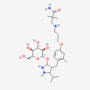 molecular formula C28H46N4O8 B12348845 CID 156588656 