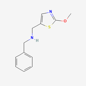 N-benzyl-1-(2-methoxy-1,3-thiazol-5-yl)methanamine hydrochloride