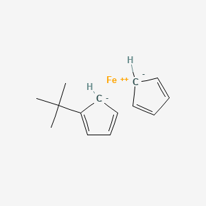 Ferrocene, (1,1-dimethylethyl)-