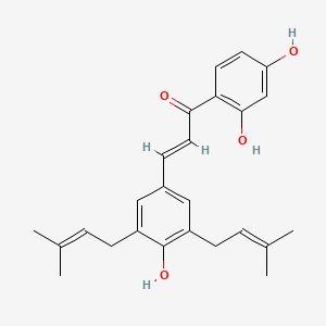 molecular formula C25H28O4 B1234893 Abyssinone VI 